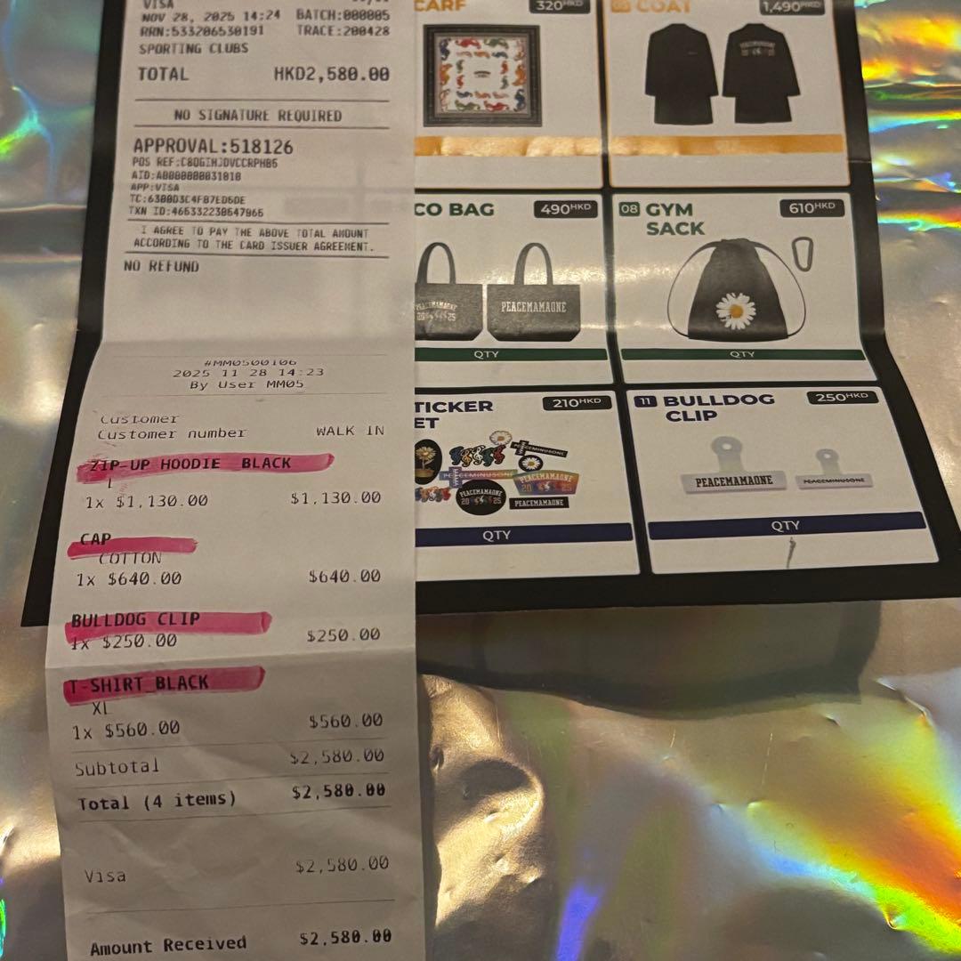 【まとめ割】PEACEMINUSONE MAMA Tシャツ・フーディ・クリップ