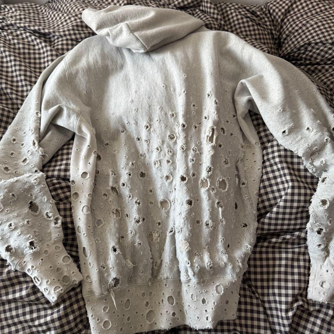 24ss SUGARHILL ダメージパーカー