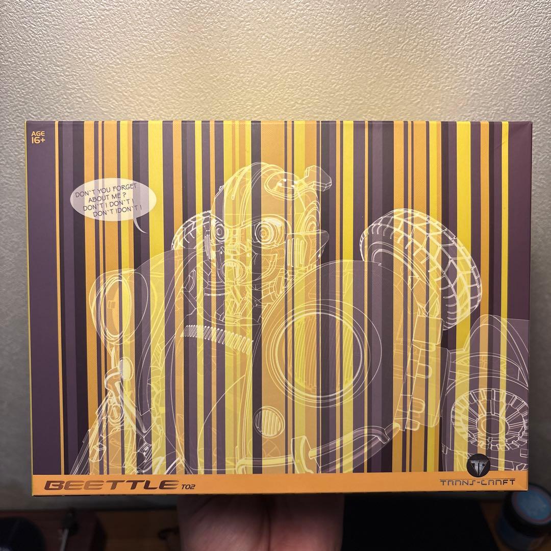 TRANSCRAFT T02 バンブルビー似　初回汚し塗装有　ロボットフィギュア