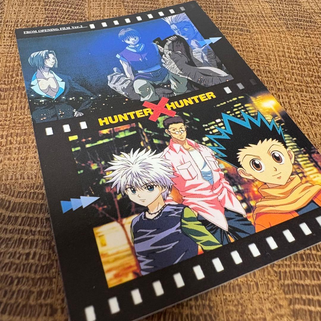 HUNTER×HUNTER カードセット 裏表両面仕様 幻影旅団編4枚OP,ED