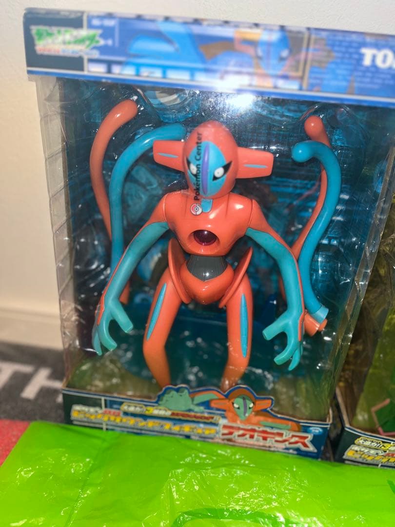 超希少 ポケモンAG ビッグサウンドフィギュア デオキシス、レックウザ2