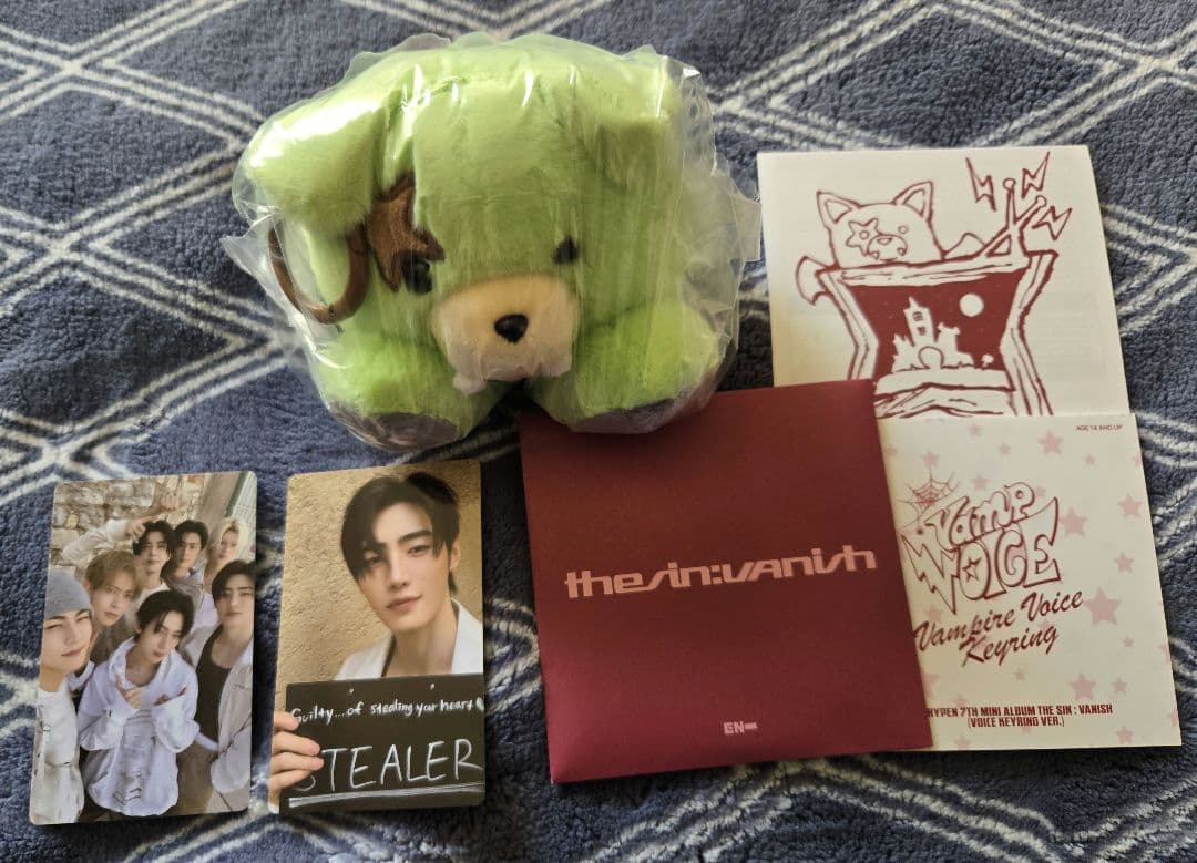 ENHYPEN THE SIN:VANISH ボイスキーリング ソンフン - メルカリ