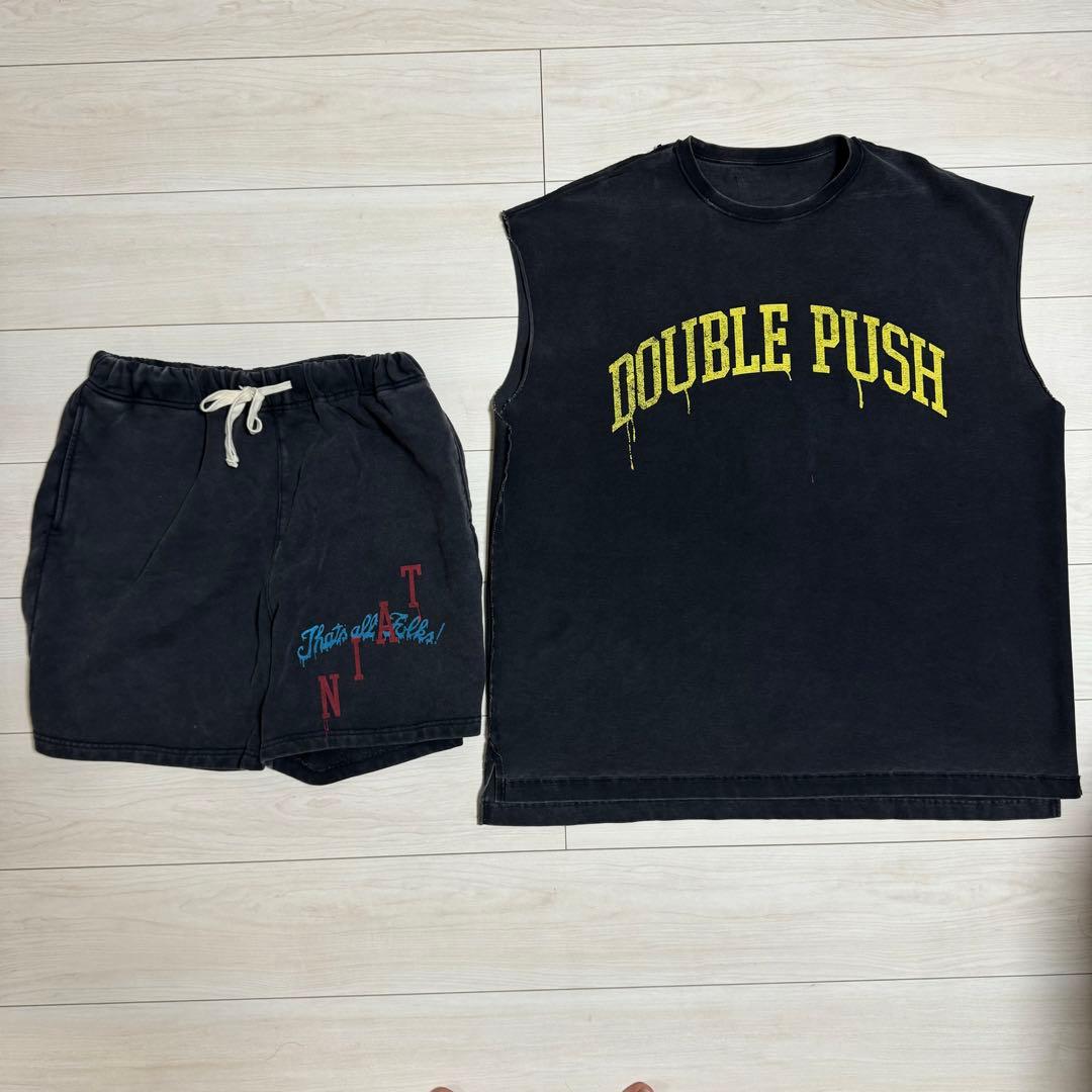 TAIN DOUBLE PUSH セットアップ グレー タインダブルプッシュ