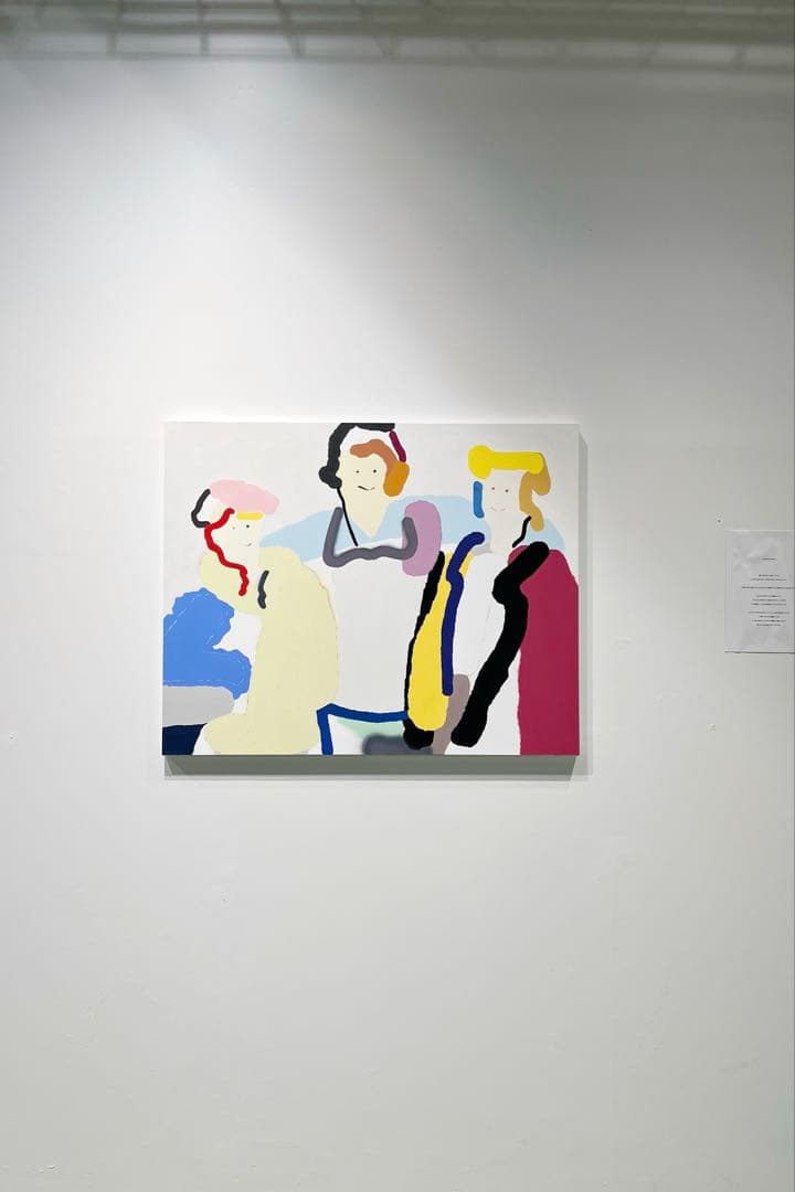 Kurry キャンバスアート「OK time」 (横100cm×縦80cm)