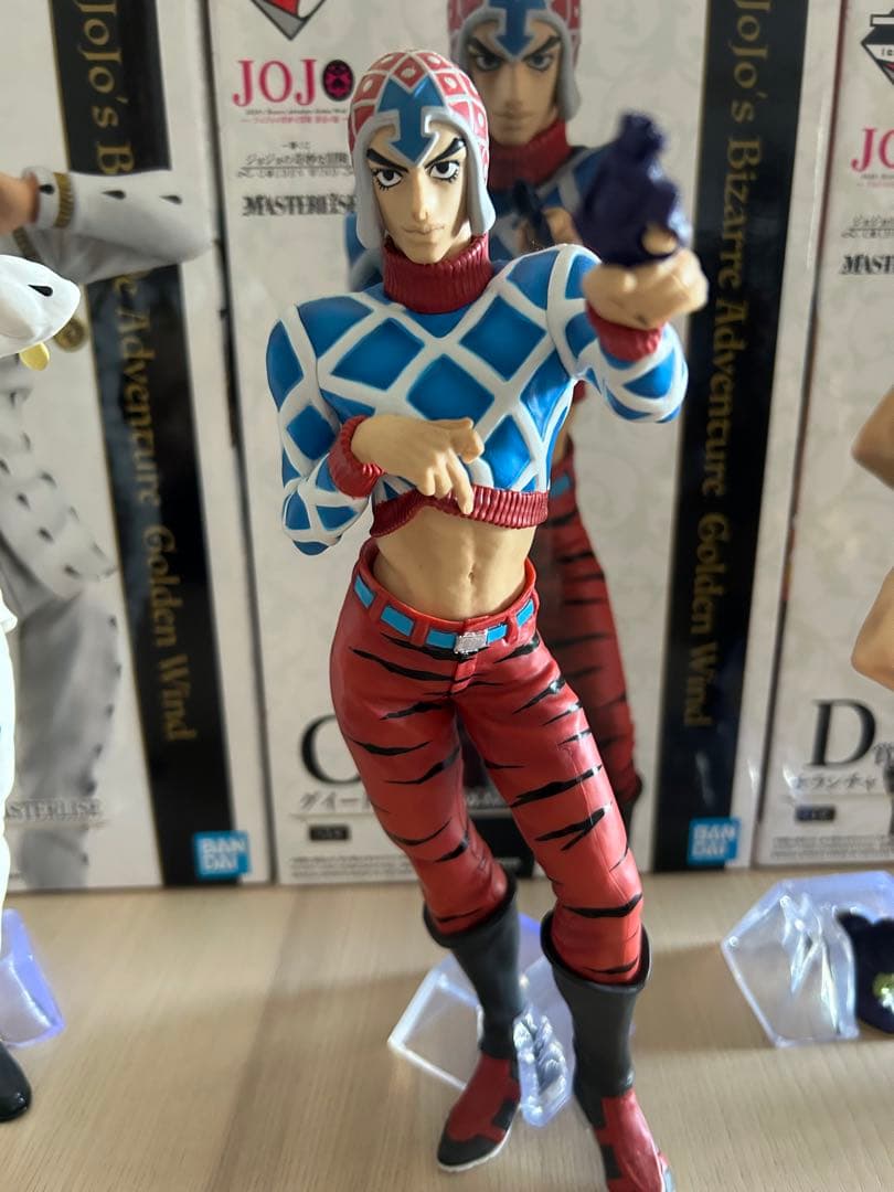 一番くじ　ジョジョの奇妙な冒険　黄金の風　フィギュアセット