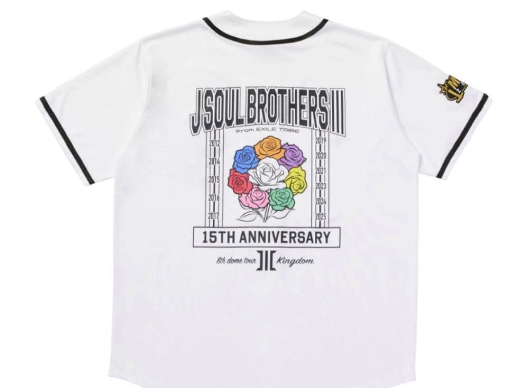 三代目 KINGDOM ベースボールシャツ トラステ