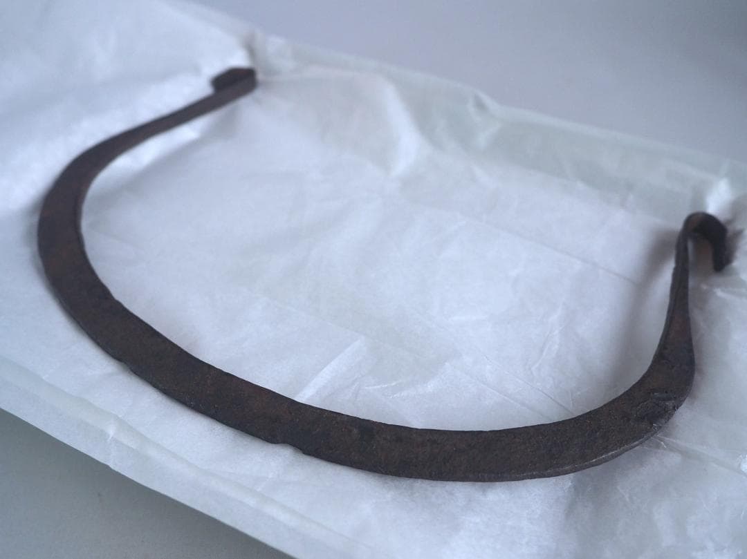 西村道也造『鉄釜釣』大西浄長極箱