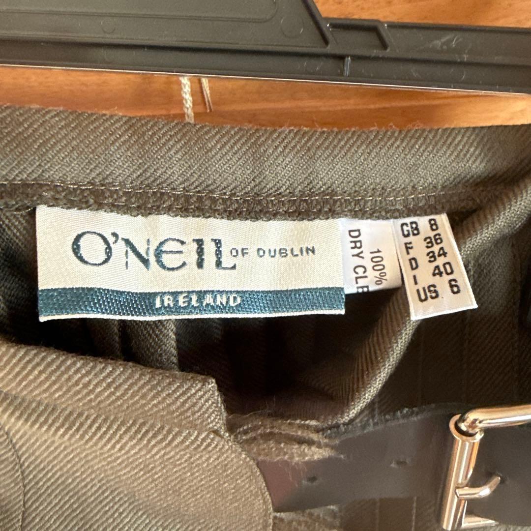 美品　O’Neil of DUBLINプリーツスカート US6
