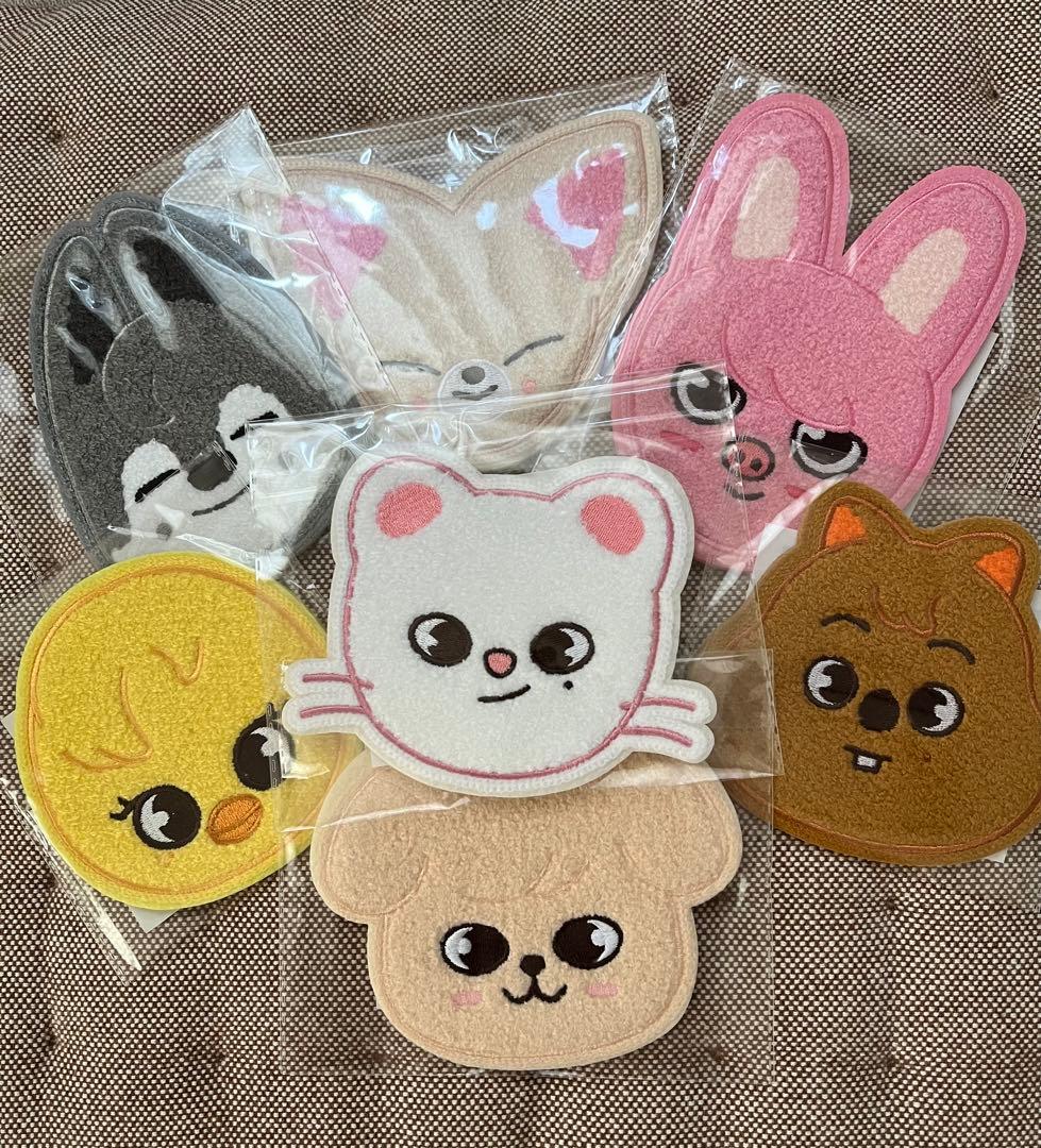 Stray Kids skzoo サガラ刺繍コースター☆8コセット