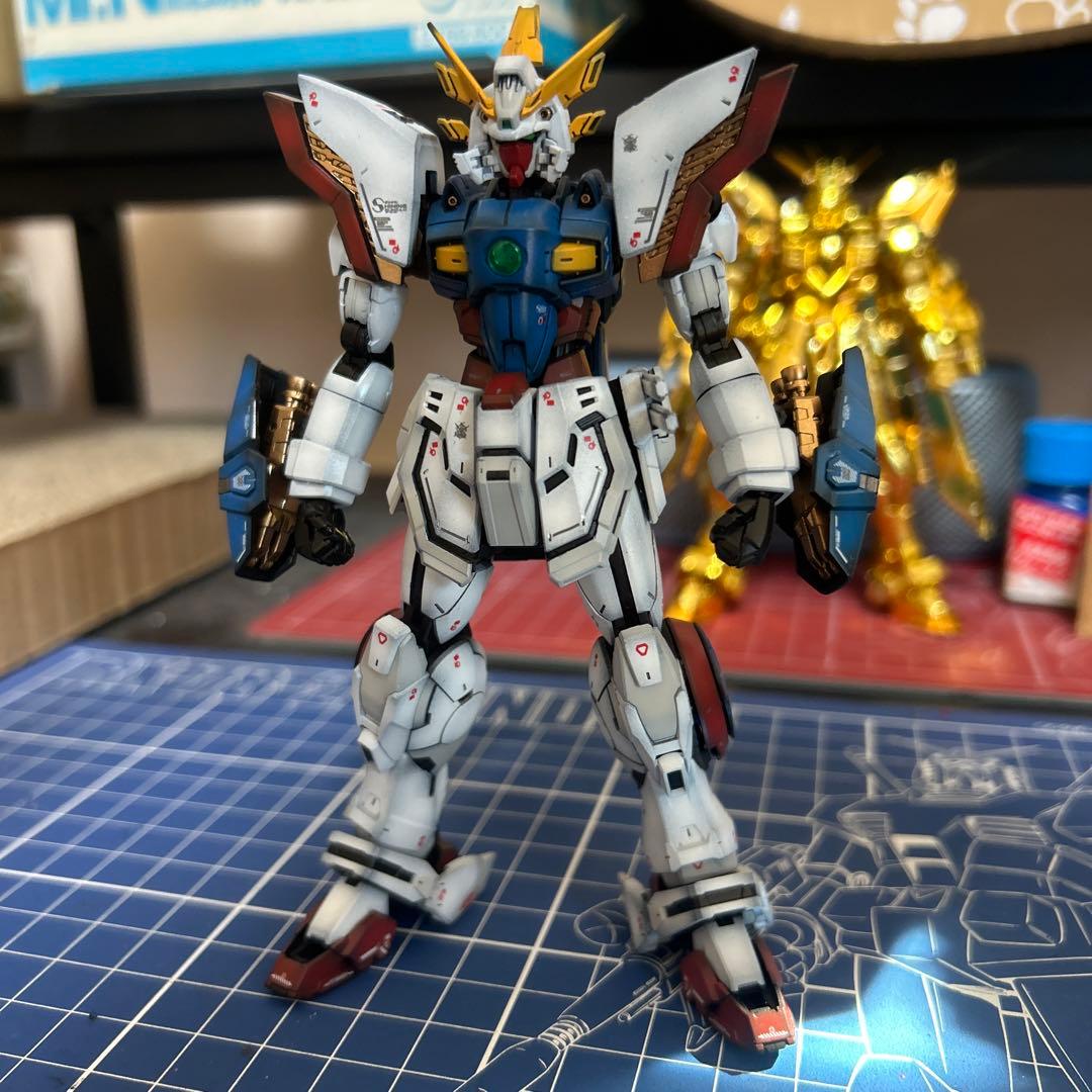 RGシャイニングガンダム塗装完成品 RG シャイニングガンダム 塗装 | @in's Hobby Room