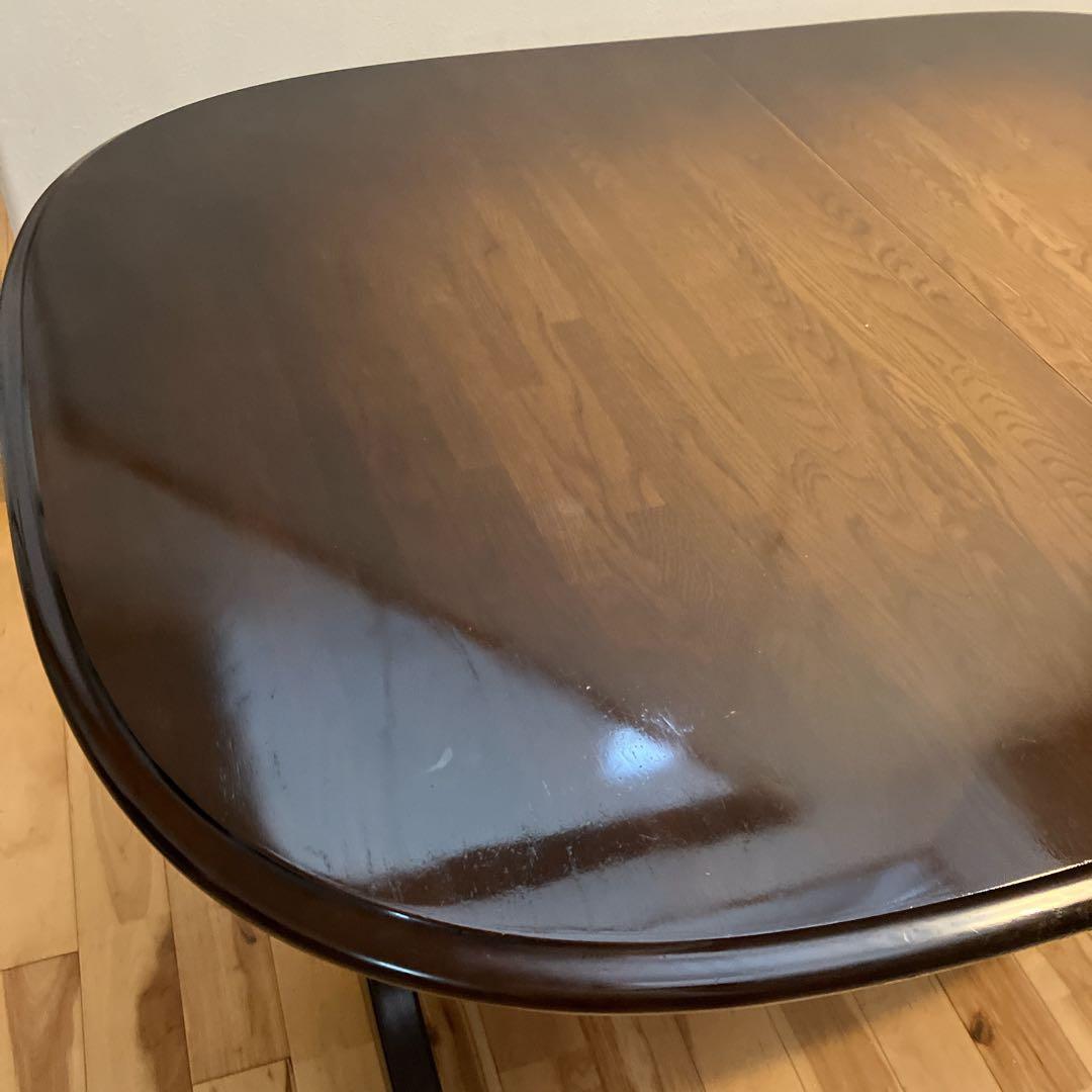 美品 飛騨産業 キツツキ HIDA エクステンション ダイニングテーブル 拡張