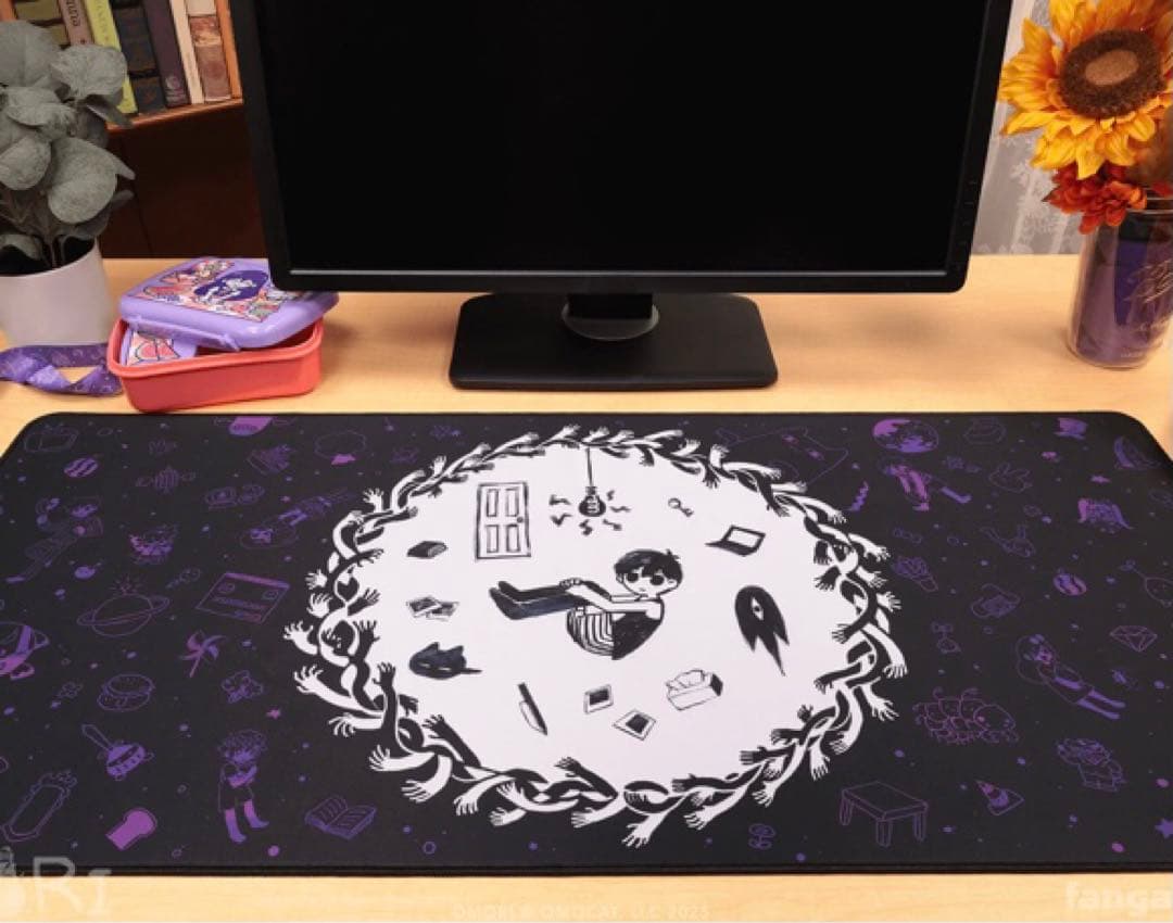OMORI オモリ fangamer デスクマット クリアファイル3種セット