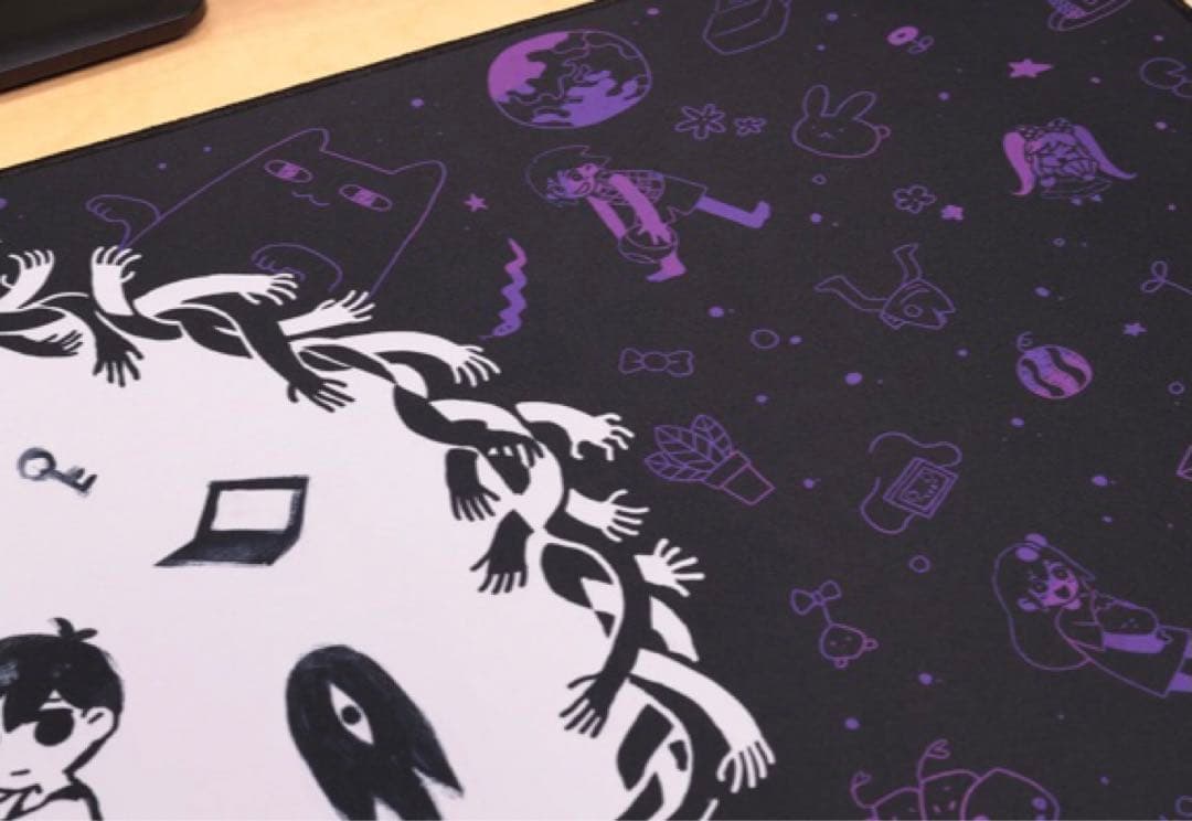 OMORI オモリ fangamer デスクマット クリアファイル3種セット