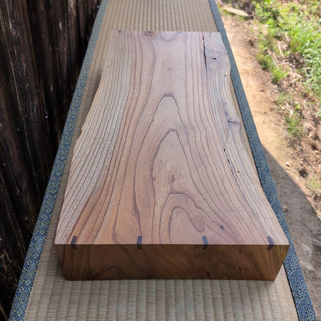 古材リメイク 欅（ケヤキ）のコの字ラック ロータイプ インテリア