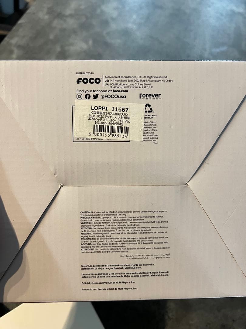 限定　大谷翔平　ロサンゼルス・ドジャース ボブルヘッド