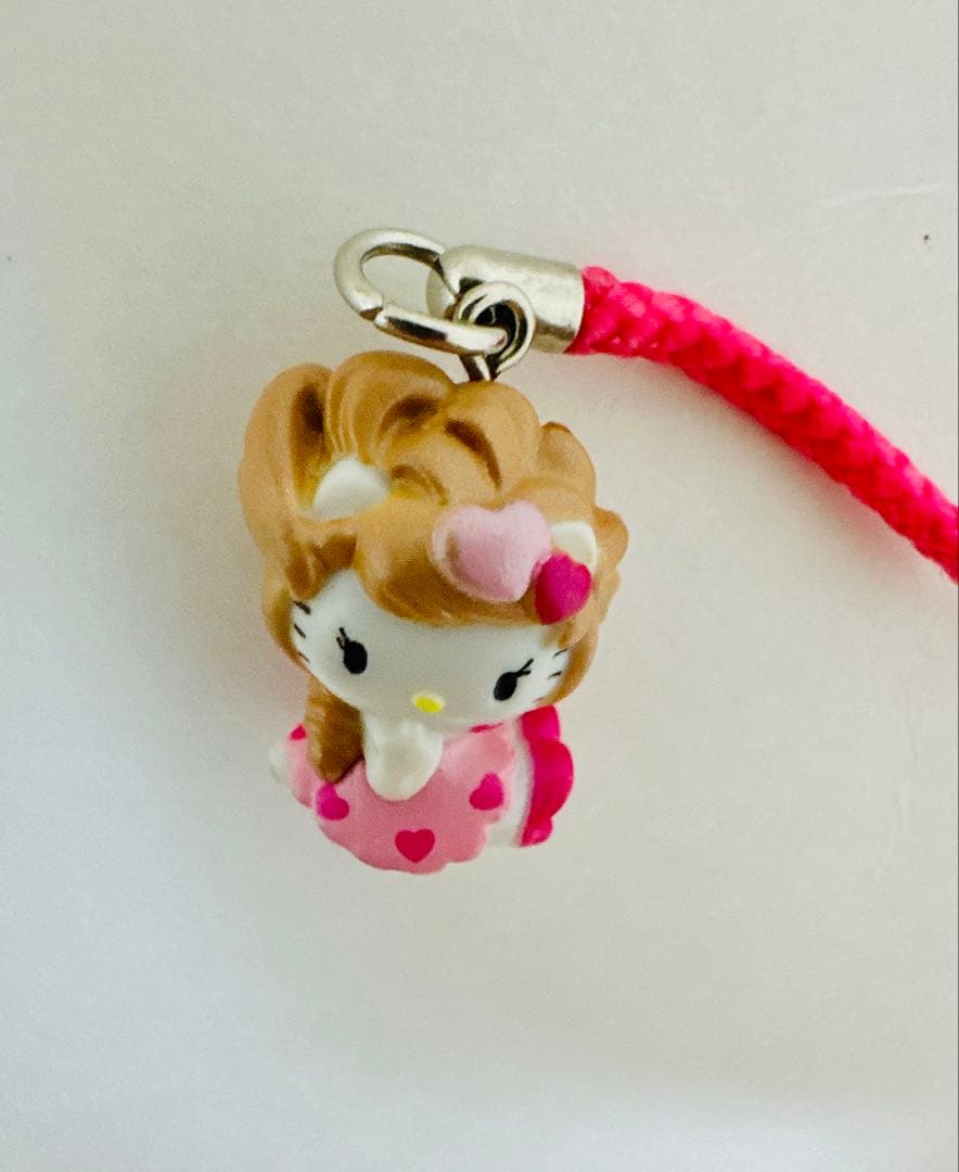キティ 桃華絵里 ももえり モモエリハローキティコラボ根付けストラップ