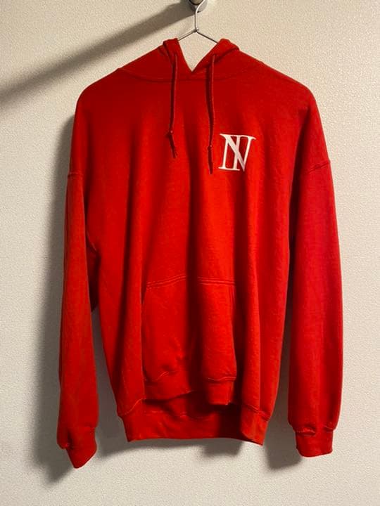 The BONEZ 赤パーカー サイズL ザ トップ ボーンズ