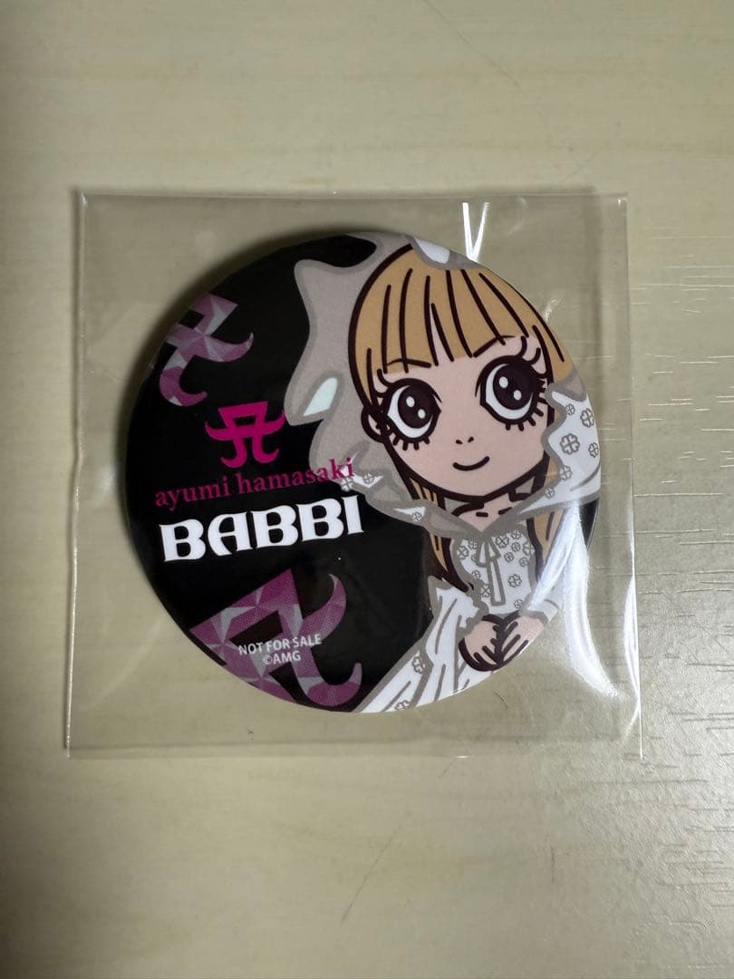 ayu×BABBI 缶バッジ 浜崎あゆみ - メルカリ