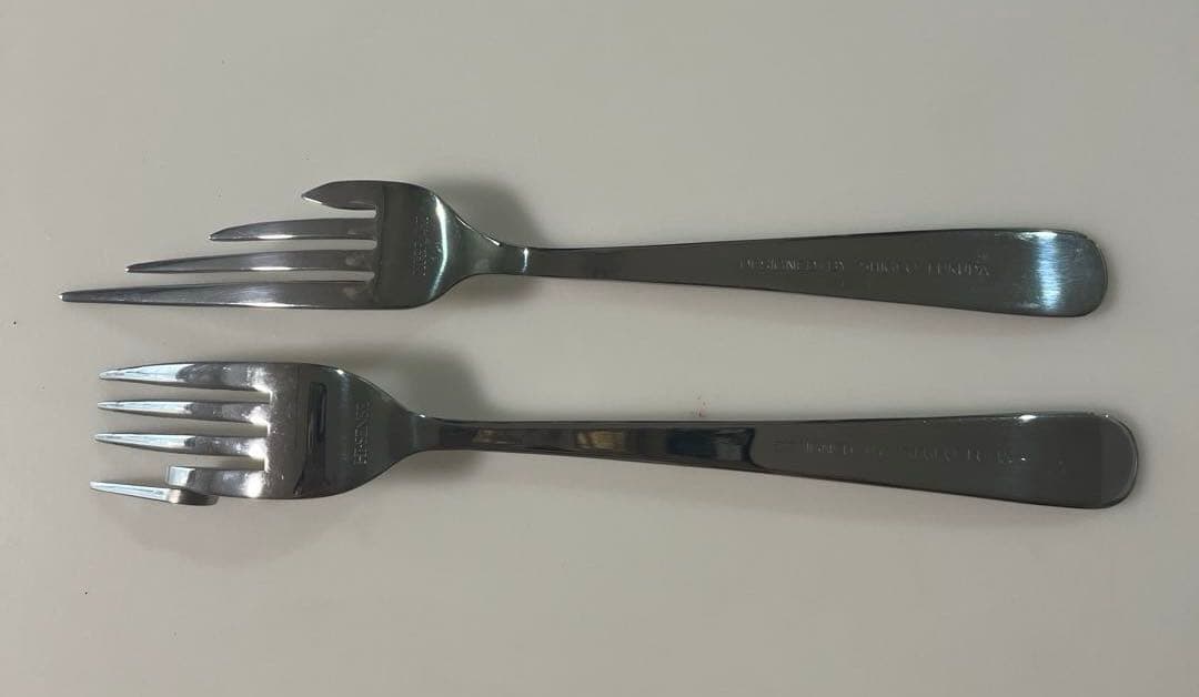 非売品・未使用品】福田繁雄 デザイン アート カトラリー フォーク