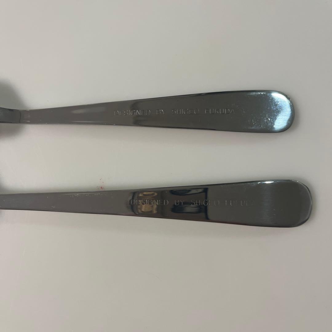 非売品・未使用品】福田繁雄 デザイン アート カトラリー フォーク