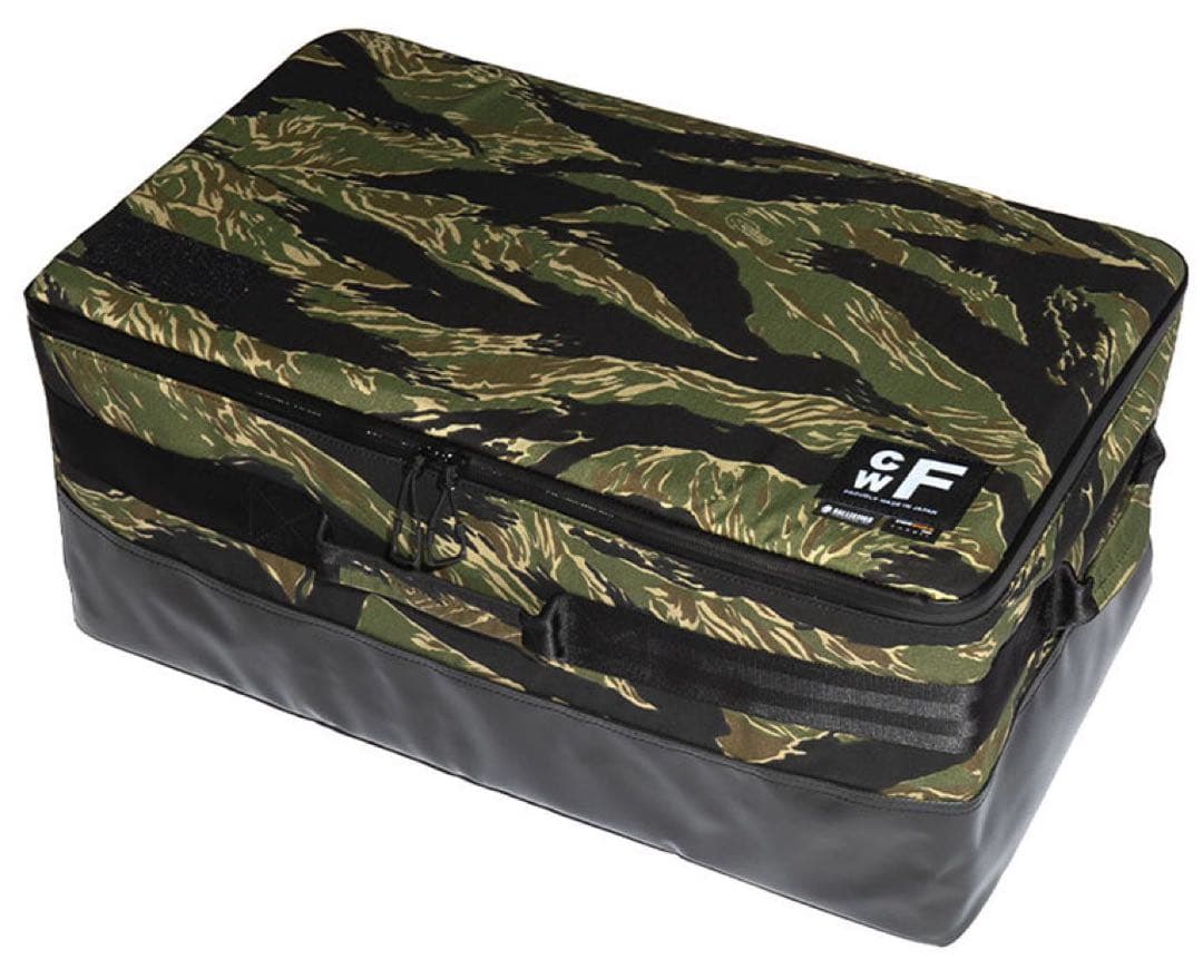 バリスティクス　CWF CWFのコンテナが特別仕様に。 バリスティクスとのコラボでタイガーカモ