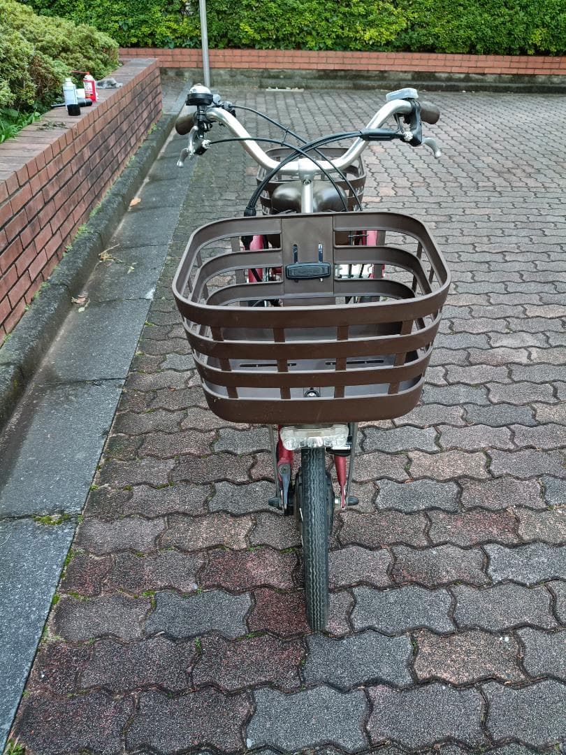 【走行1km未満】ブリヂストン 電動三輪自転車 ラクットワゴン