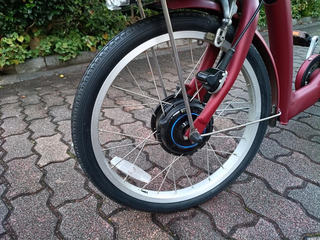 【走行1km未満】ブリヂストン 電動三輪自転車 ラクットワゴン