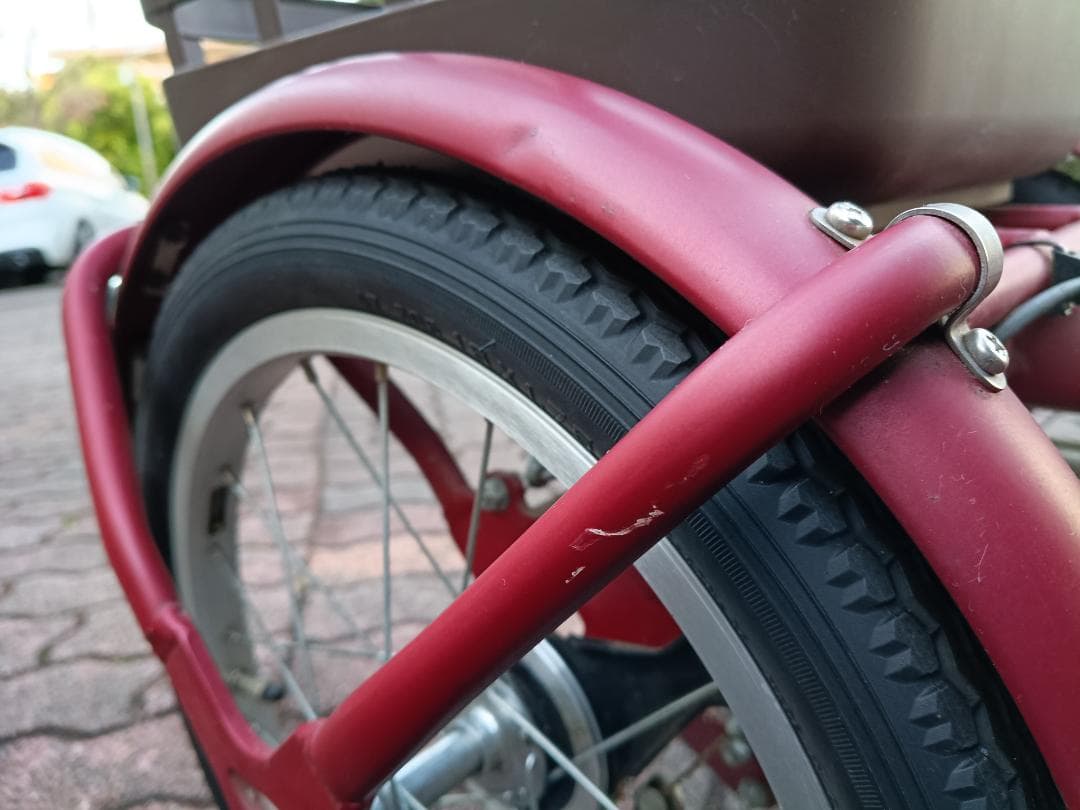 【走行1km未満】ブリヂストン 電動三輪自転車 ラクットワゴン