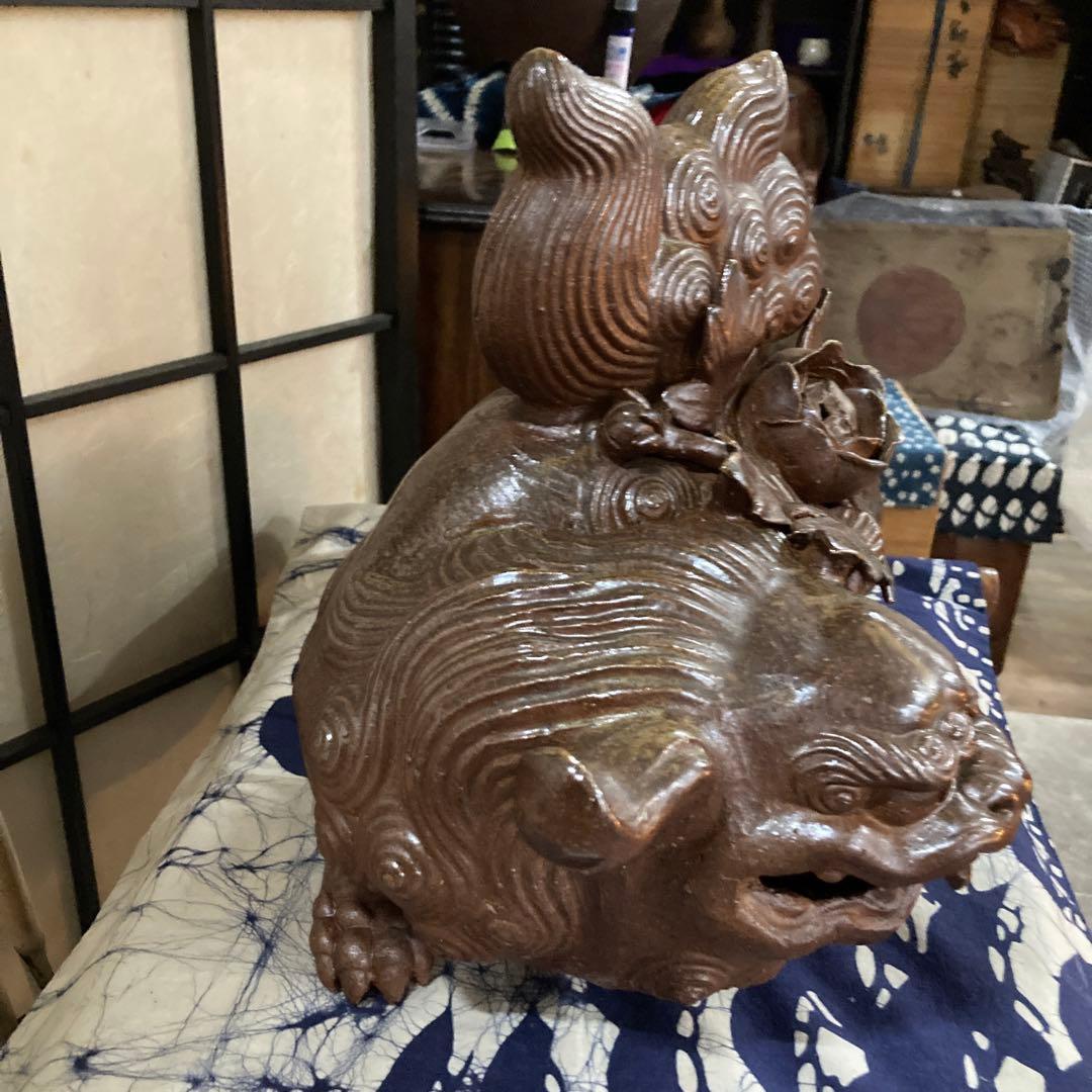 古備前骨董美術品珍品年末大売り出しです❣️希少ボタン獅子銘有り❣️