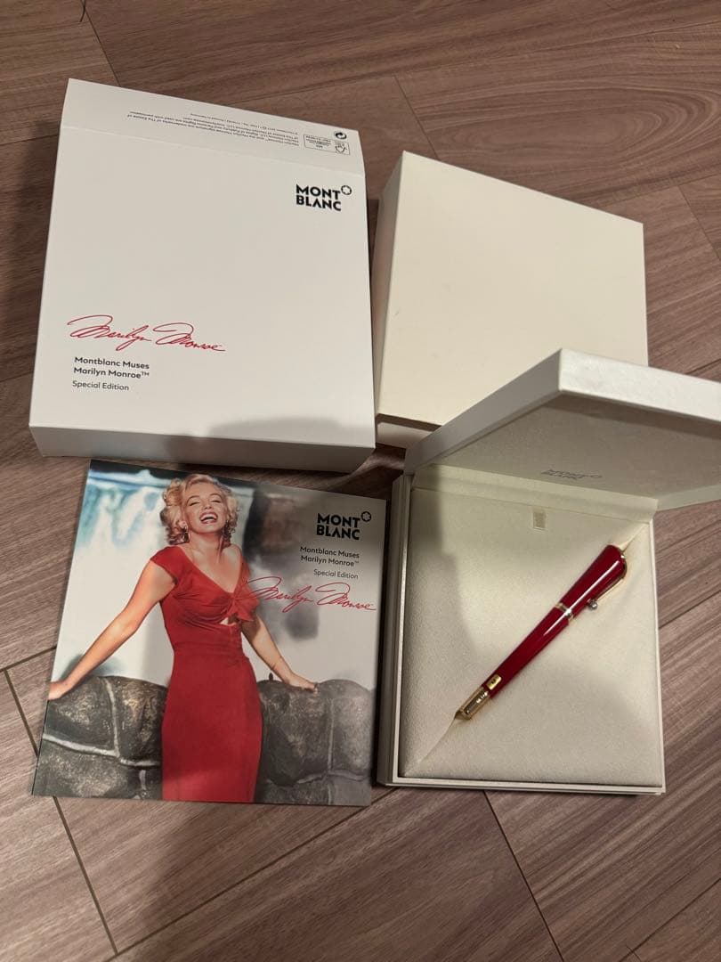 （新品）マリリンモンロー　モンブラン　万年筆 モンブラン ミューズ マリリン・モンロー スペシャルエディション