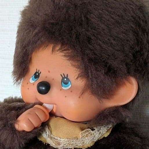 レア レトロ モンチッチ ぬいぐるみ 1974年タグ 当時物 セキグチ 日本