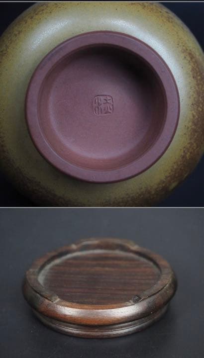 送料無料 初代伊藤赤水作 小さな花瓶 高さ10cm 小品堂識 秀逸作