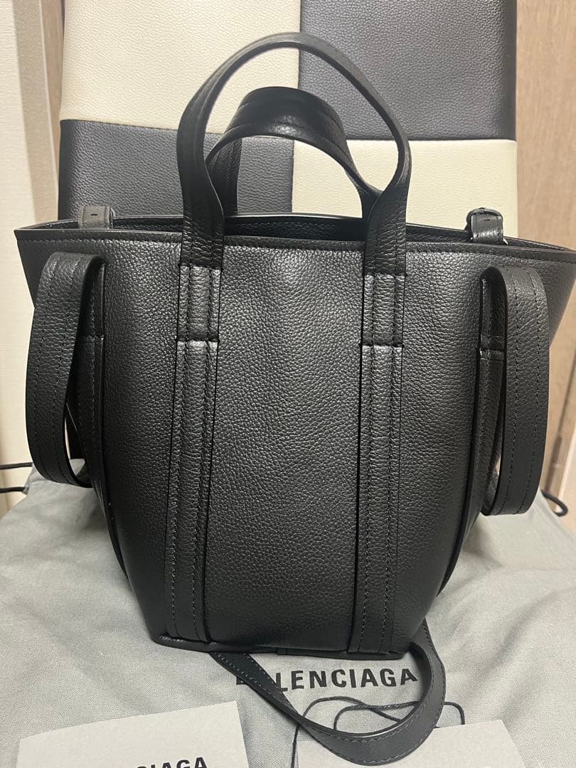 BALENCIAGA エブリディXS ノースサウストートバッグロゴトートバッグ