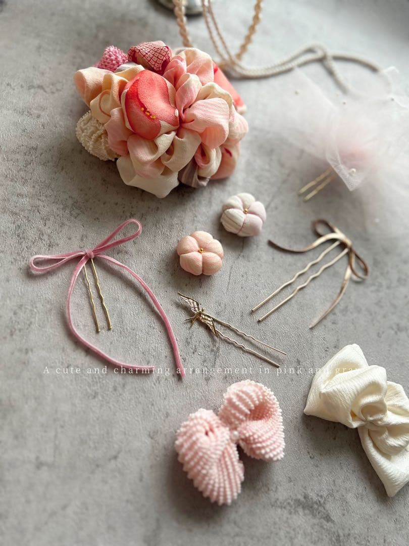 YURI様order♡ 七五三髪飾り　ヘッドドレス