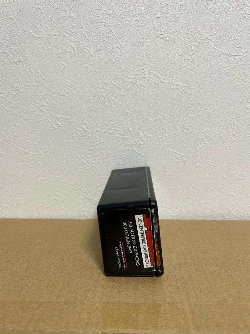 実弾　空箱　50AE　インナーケース付