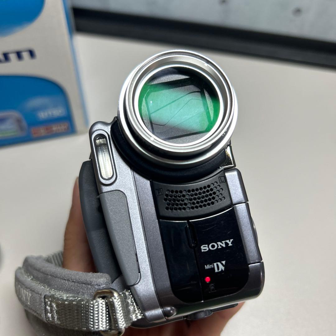 動作良品 Sony ハンディカム DCR-HC90 極 美品ビデオカメラ