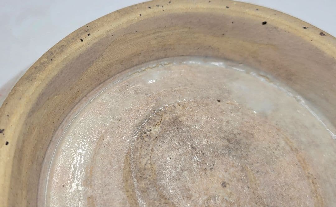 茶道具　時代物　九谷焼　古九谷　五彩手　鉢　水指(見立て)　骨董品、美術品