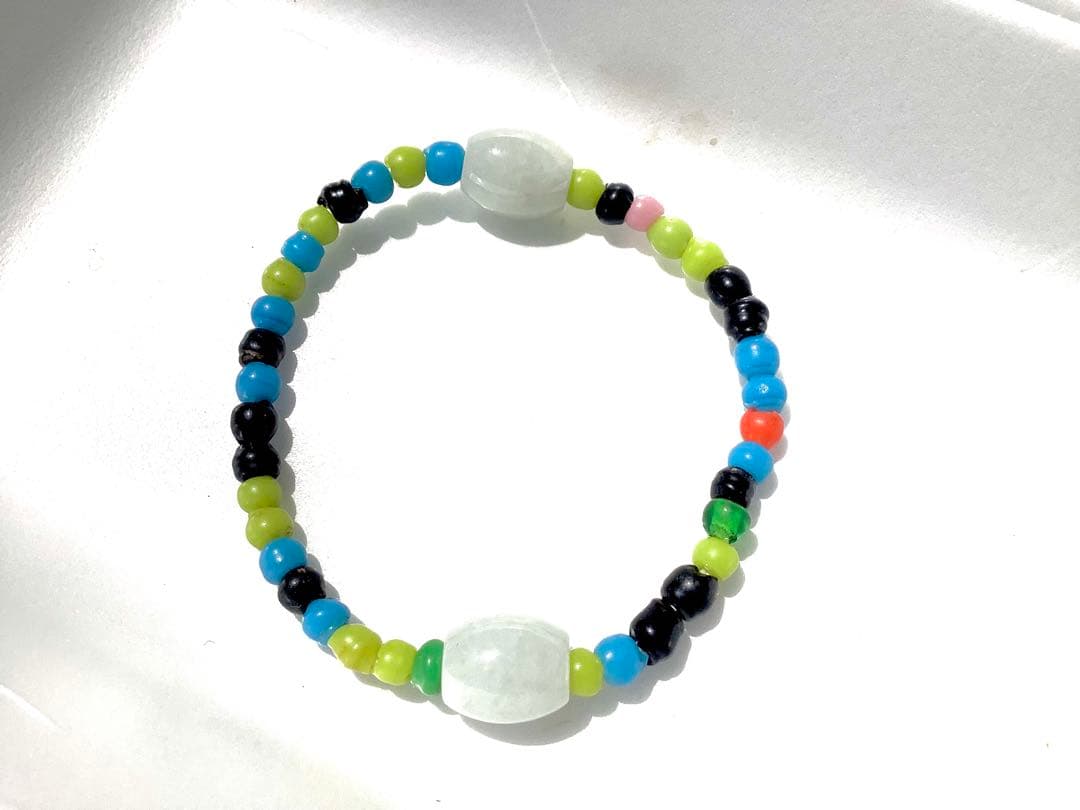 蔵出‼️ガラス玉 日本製超アンティークとんぼ&糸魚川翡翠樽型