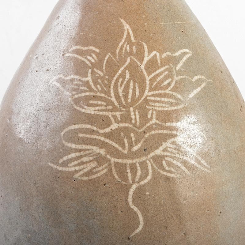 朝鮮美術 李朝 高麗青磁 花文 瓢箪徳利 合せ箱 M R5657B - メルカリ