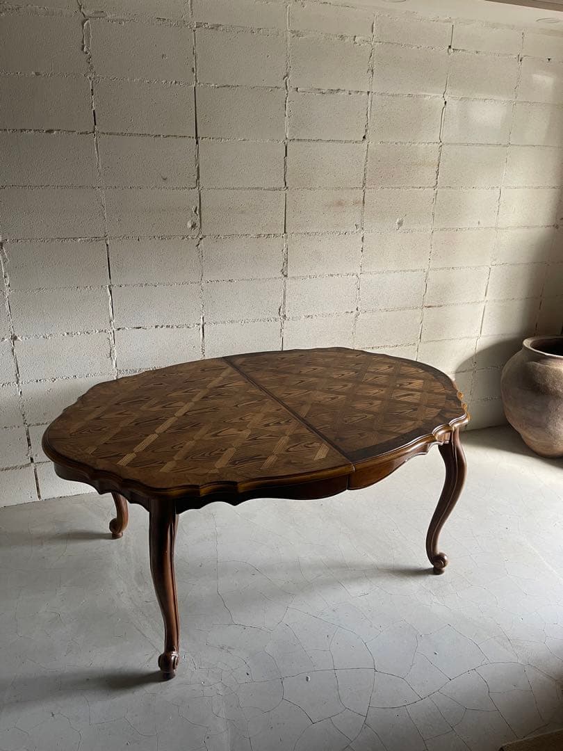 アンティーク　エクステンション ダイニングテーブル