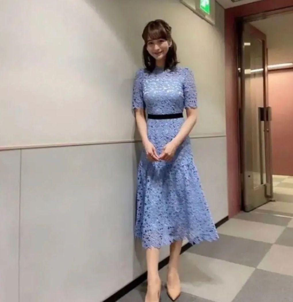 セルフォード celford レース ワンピース ドレス 38 M 結婚式