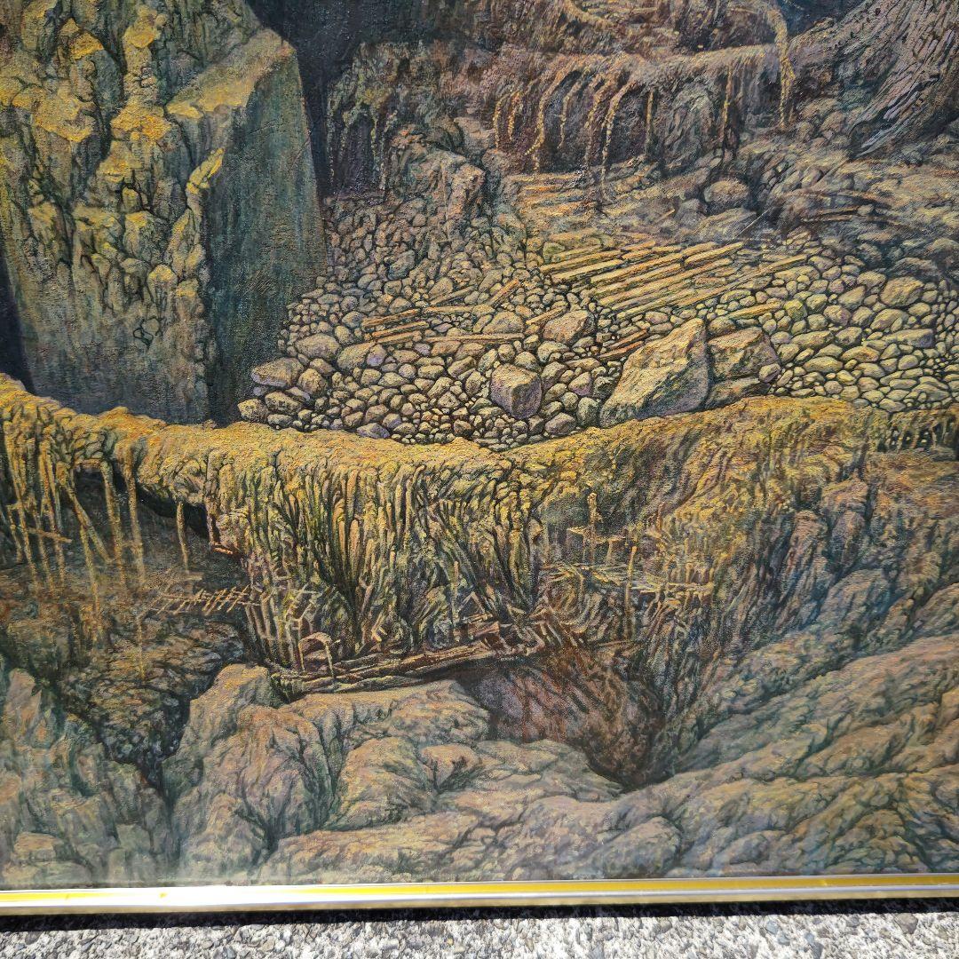 塚本聰「MURMUR」S100号、独立展出品、渾身の最高最大傑作、美術館収蔵級