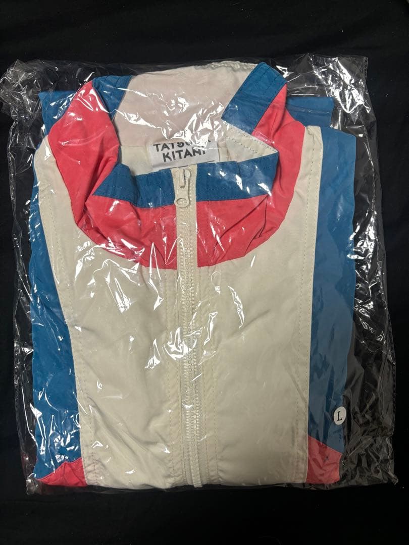 キタニタツヤ ナイロンジャケット Lキタニタツヤ UNFADED BLUE