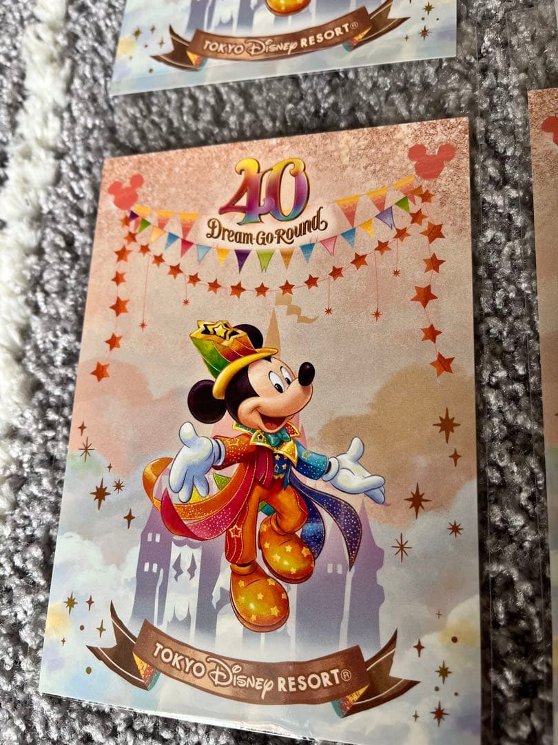非売品】ディズニー 40周年 ポストカード - メルカリ