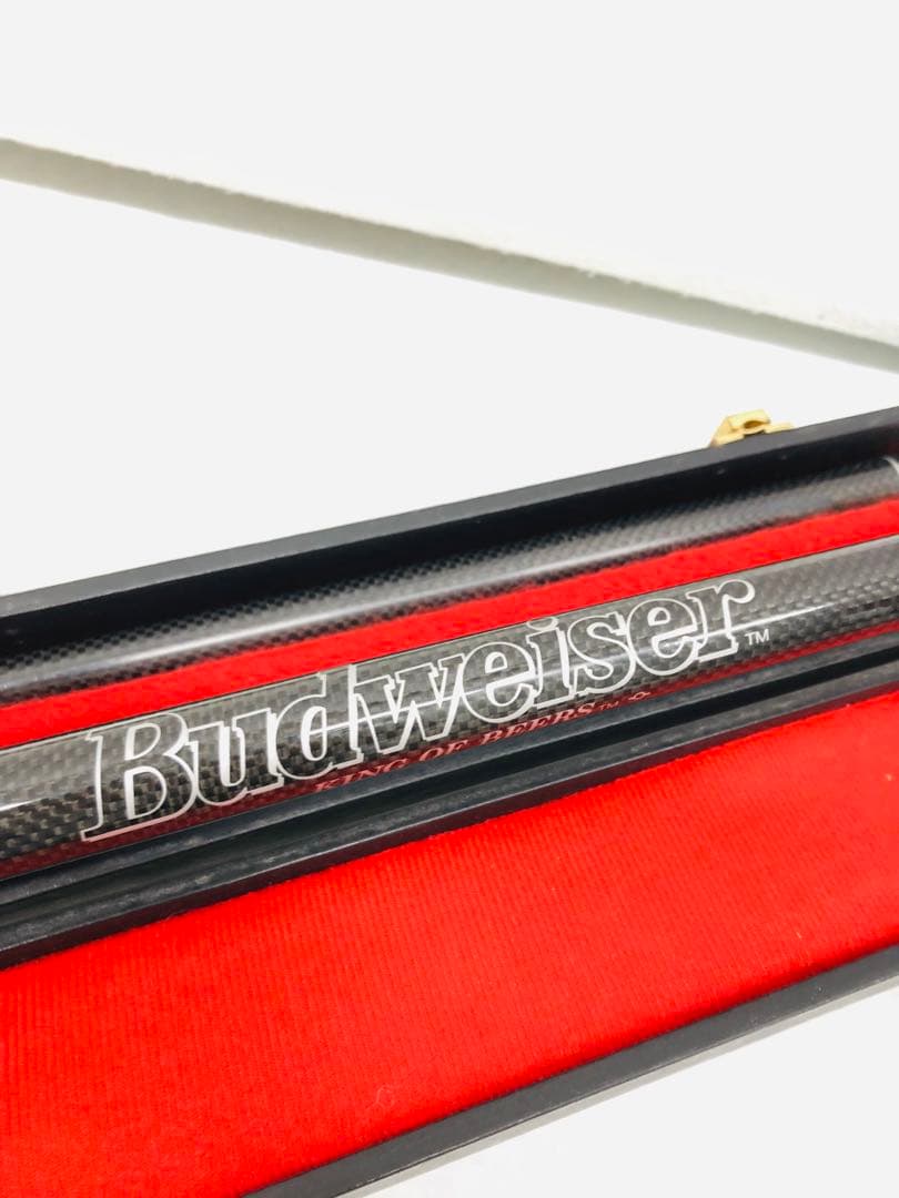 Budweiser カーボン ビリヤードキュー ケース付き