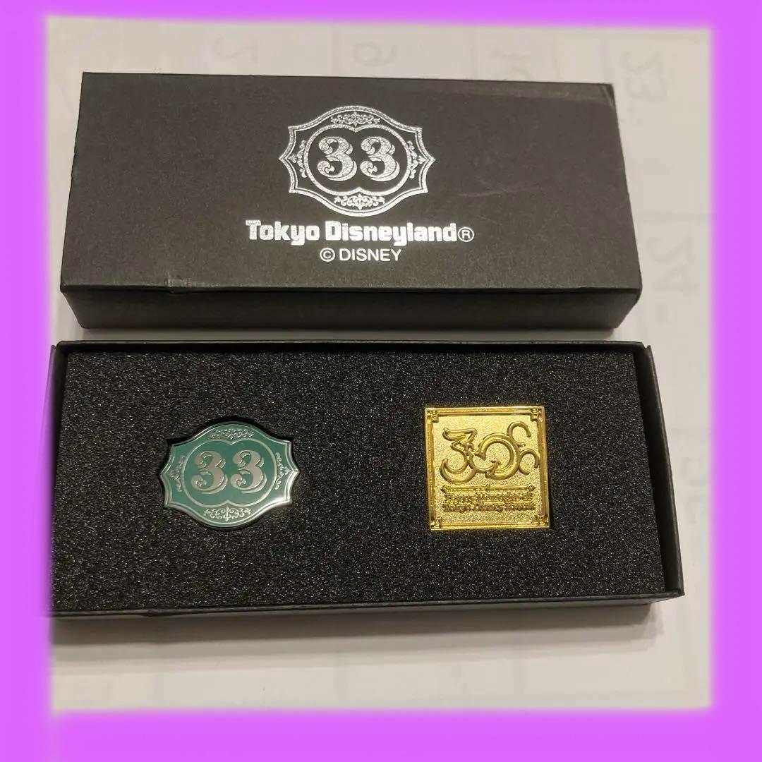 ディズニー club33 ピンバッジセット クラブ33 額入りピンバッチ 東京