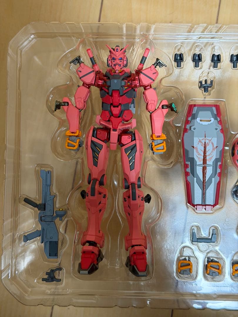 l robot魂　赤いガンダム　メタルロボット魂　ジークアクス