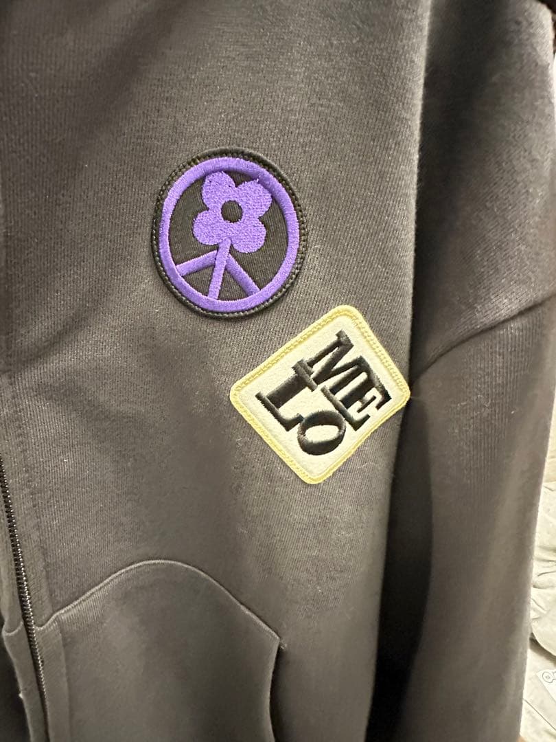 マウスラビット　パーカー　イェソン　韓国チャコール