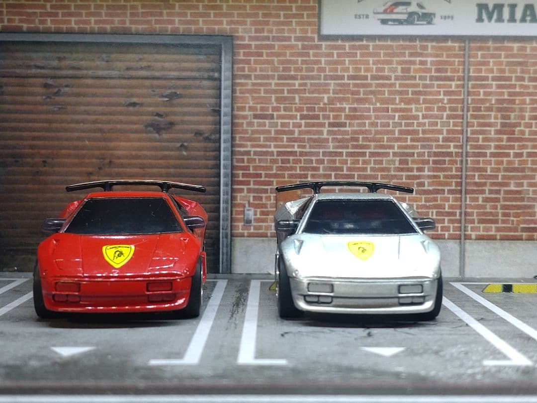 当時物　チョロQ　HG ランボールギーニ　ディアブロ　NO.27 2台セット