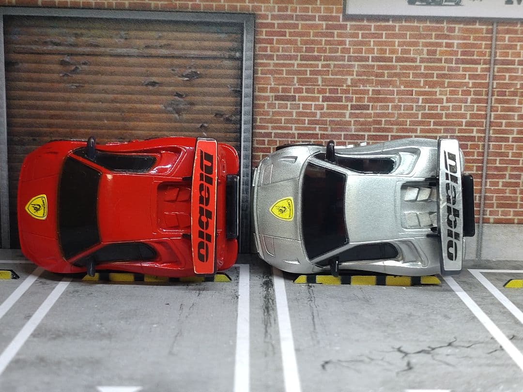 当時物　チョロQ　HG ランボールギーニ　ディアブロ　NO.27 2台セット